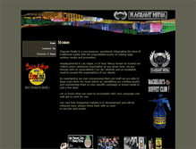 Tablet Screenshot of flagrantmedia.com